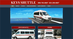 Desktop Screenshot of keysshuttle.com